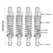 2/4PCS 52-64mm 1/8 Oil Shock Absorber (Aluminium) - upgraderc
