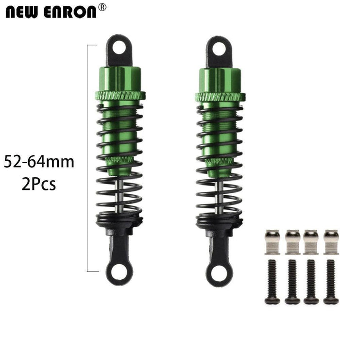 2/4PCS 52-64mm 1/8 Oil Shock Absorber (Aluminium) - upgraderc
