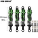 2/4PCS 52-64mm 1/8 Oil Shock Absorber (Aluminium) - upgraderc