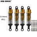 2/4PCS 52-64mm 1/8 Oil Shock Absorber (Aluminium) - upgraderc