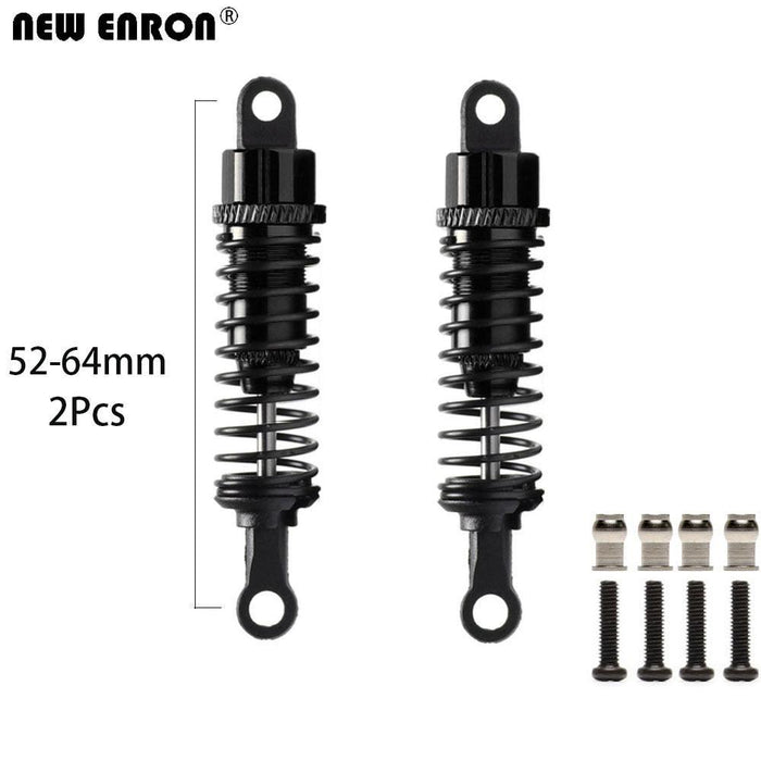 2/4PCS 52-64mm 1/8 Oil Shock Absorber (Aluminium) - upgraderc