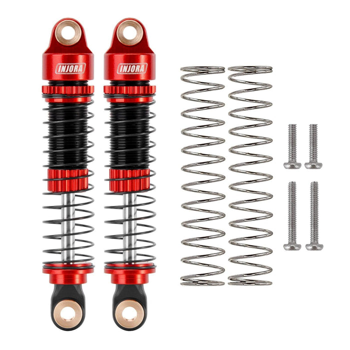 2/4PCS 53mm Shock Absorbers for Traxxas TRX4M 1/18 (Metaal) - upgraderc