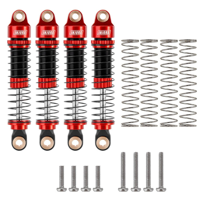 2/4PCS 53mm Shock Absorbers for Traxxas TRX4M 1/18 (Metaal) - upgraderc