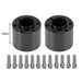 2/4PCS 6-22mm Extended 12mm 1/8 1/10 Hex Adapter (Messing) - upgraderc