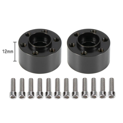 2/4PCS 6-22mm Extended 12mm 1/8 1/10 Hex Adapter (Messing) - upgraderc