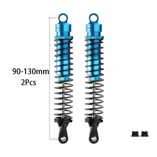 2/4PCS 80-110/90-130mm 1/8 Oil Shock Absorber (Aluminium) Schokdemper New Enron BLUE 90-130mm 2PCS 