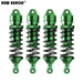 2/4PCS 88mm 1/10 Crawler Shock Absorber (Aluminium) Schokdemper New Enron 4Pcs Green 
