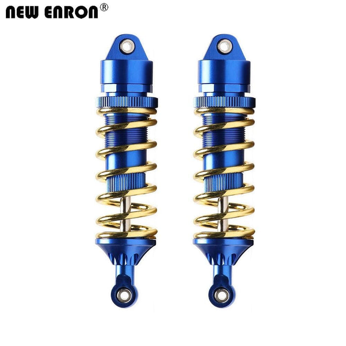 2/4PCS 88mm 1/10 Crawler Shock Absorber (Aluminium) Schokdemper New Enron 2Pcs Blue-Gold 