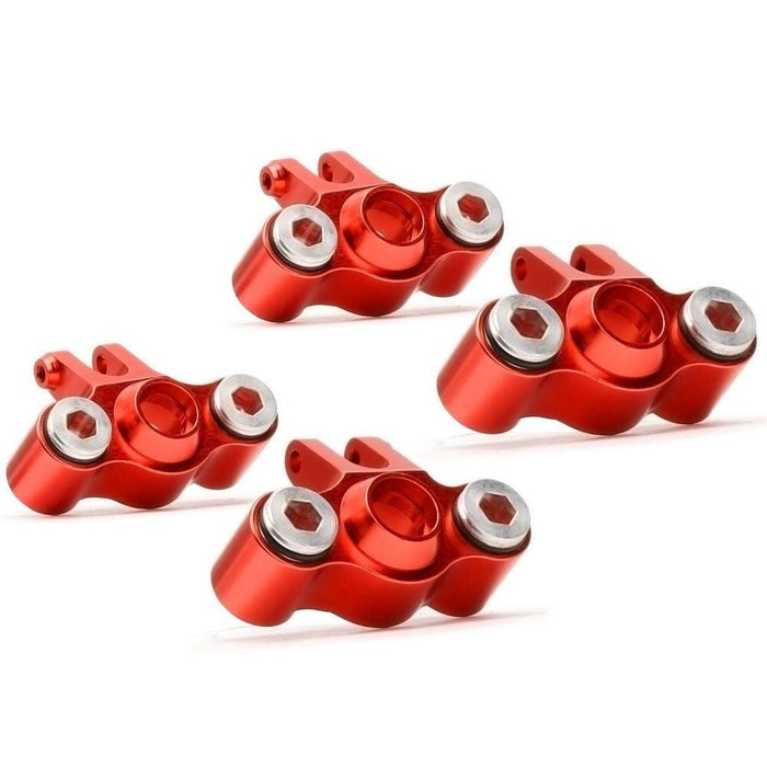 2/4PCS Front/Rear Axle Carriers Knuckle Arm for Traxxas 1/16 (Aluminium) 7034 Onderdeel New Enron 4Pcs Red 