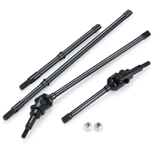 2/4PCS Front/Rear Axle CVD Drive Shaft for Axial RBX10 1/10 (Staal) - upgraderc