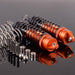 2/4PCS Oil Shock Absorber for Traxxas Slash 4x4 (Aluminium) SLA023-24 Schokdemper New Enron ORANGE Rear 