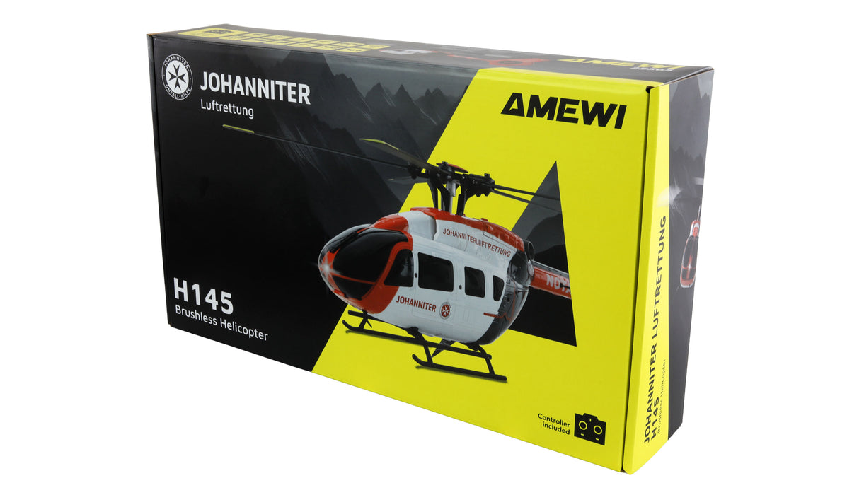 Amewi Johanniter H145 Brushless Hubschrauber PNP