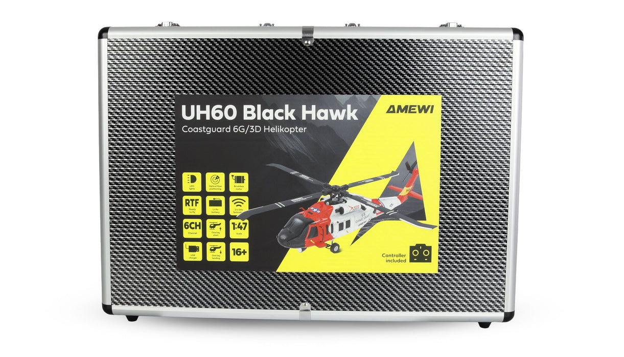 Amewi UH60 Black Hawk Coastguard 6G/3D Helicopter PNP
