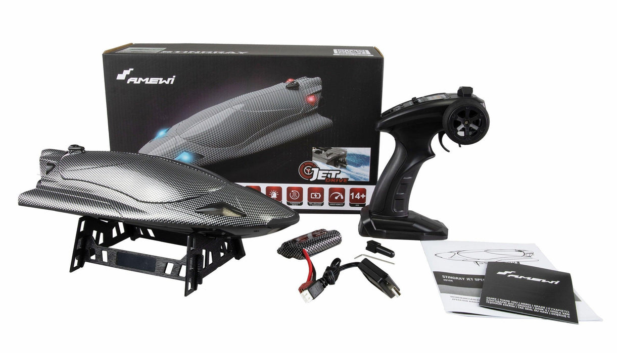 Amewi Stingray with Jet Drive 335mm Speedboat PNP
