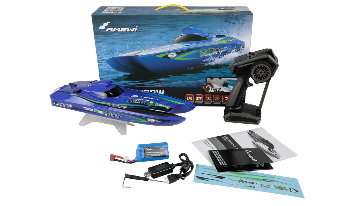 Amewi Blue Arrow Jet Drive 400mm Catamaran PNP