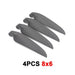 28~48mm Folding Propeller & Spinner Cover (Aluminium) Onderdeel Sparkhobby 4PCS 8x6 