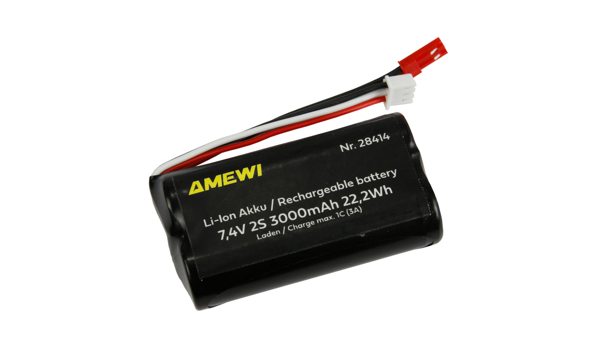 Li-Ion Battery 2S 7.4V 3000mAh (BEC)