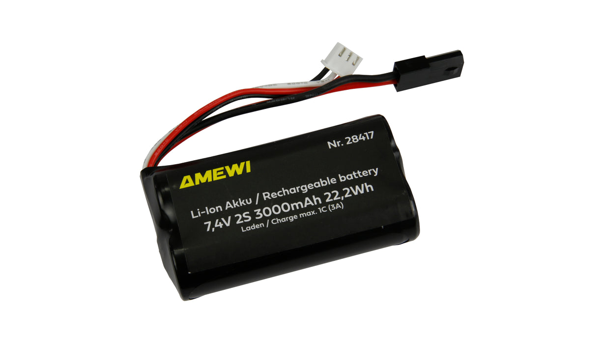 Li-Ion Battery 2S 7.4V 3000mAh (5600 Plug)
