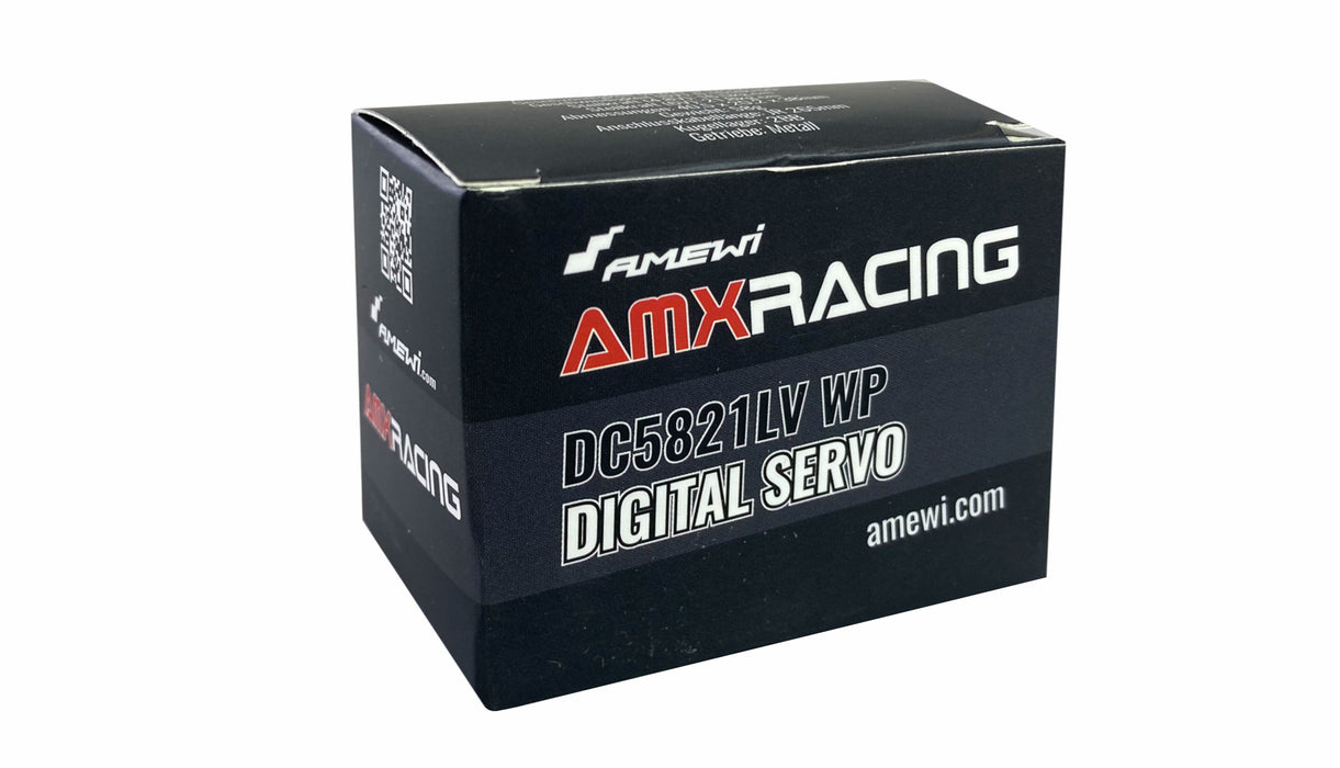 AMXRacing DC5821LV WP 21,8kg Standard Digital Servo for 22390, 22436 U.S. Military Truck