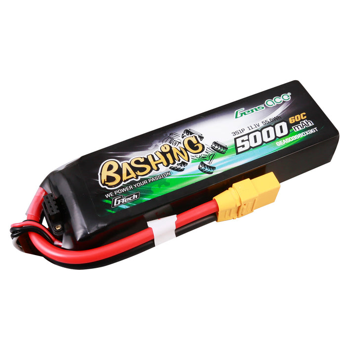 Gens Ace G-Tech 5000mAh 11.1V 3S 60C LiPo (XT90)