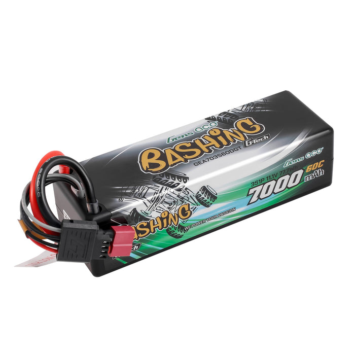 Gens Ace G-Tech Bashing 7000mAh 11.1V 60C 3S1P HardCase HV Lipo Battery (T)