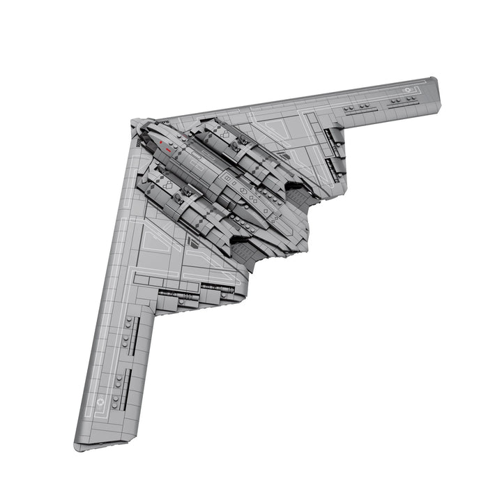 Reobrix 33038 B2 Bomber Building Blocks Model (1977 Stukken)