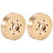 2PCS 1.55" Brake Disc Weights for Axial, RC4WD, Tamiya 1/10 (Messing) Onderdeel upgraderc 