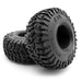 2PCS 1.9" Tires for 1/10 Crawler (Rubber) Band en/of Velg KYX 