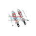 2PCS 100mm Front Shock Absorbers for ARRMA SENTON TYPHON 6S 1/8 (Aluminium) - upgraderc
