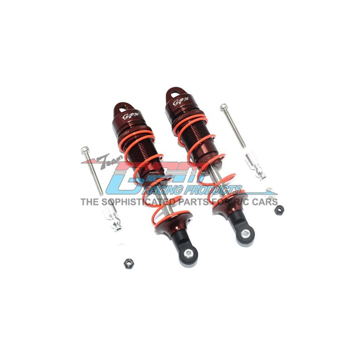 2PCS 100mm Front Shock Absorbers for ARRMA SENTON TYPHON 6S 1/8 (Aluminium) - upgraderc