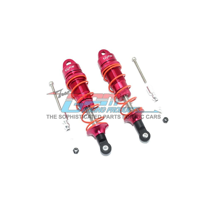 2PCS 100mm Front Shock Absorbers for ARRMA SENTON TYPHON 6S 1/8 (Aluminium) - upgraderc