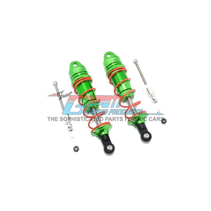 2PCS 100mm Front Shock Absorbers for ARRMA SENTON TYPHON 6S 1/8 (Aluminium) - upgraderc