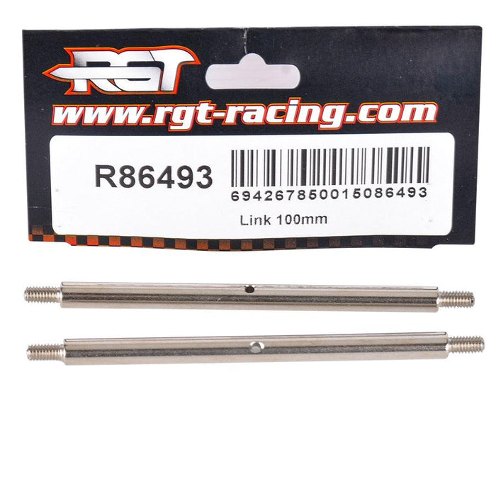 2PCS 100mm Link Rods for RGT EX86190 1/10 (Metaal) R86493 - upgraderc
