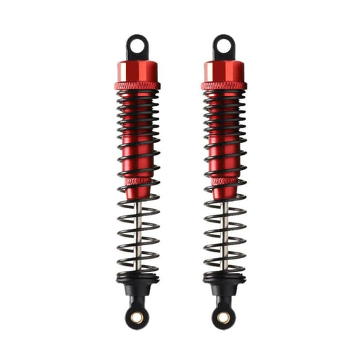 2PCS 1/10 71-98mm Truggy Shock Absorber (Aluminium) Schokdemper New Enron Red 