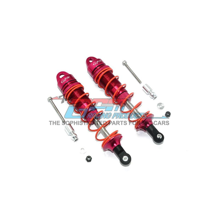 2PCS 110mm Rear Shock Absorbers for ARRMA SENTON TYPHON 6S 1/8 (Aluminium) - upgraderc