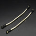 2PCS 123.15mm Steering Link Rod for RGT EX86100 1/10 (Metaal) R86039 - upgraderc