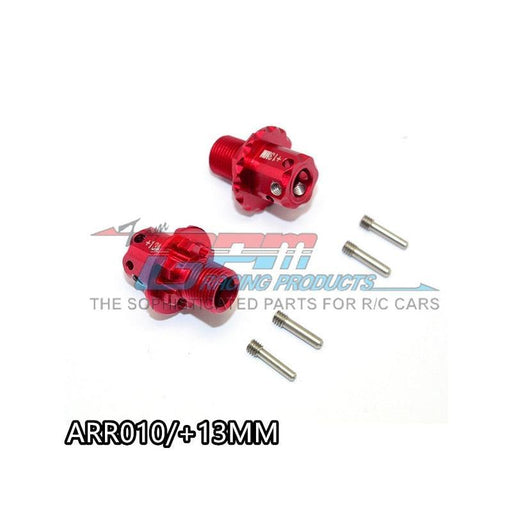 2PCS +13mm Hex Adapter for ARRMA 1/7, 1/8 (Aluminium) AR310484 - upgraderc