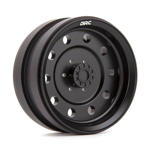 2PCS 2.2" Beadlock Wheel Rims for 1/10 Crawler (Aluminium) Band en/of Velg D1RC black 2pcs 