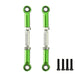 2PCS 47-54mm Pull Rod for Traxxas Slash 4WD 1/16 (Aluminium) 7038X Onderdeel New Enron GREEN 