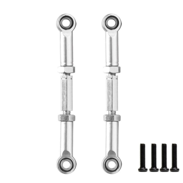 2PCS 47-54mm Pull Rod for Traxxas Slash 4WD 1/16 (Aluminium) 7038X Onderdeel New Enron SILVER 