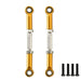 2PCS 47-54mm Pull Rod for Traxxas Slash 4WD 1/16 (Aluminium) 7038X Onderdeel New Enron GOLD 