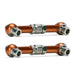 48-54mm Servo Link Upper Arm HPI WR8 (Aluminium) 100310, 107905 Orderdeel upgraderc Orange 