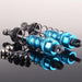 2PCS 57-75mm Front Oil Adjustable Shocks Absorber for WLToys K949 1/10 (Aluminium) K949-010 Schokdemper New Enron BLUE 