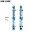 2PCS 70~120mm 1/10 Dual Springs Shock Absorber (Aluminium) Schokdemper New Enron 2Pcs Blue 90mm 