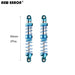 2PCS 70~120mm 1/10 Dual Springs Shock Absorber (Aluminium) Schokdemper New Enron 2Pcs Blue 80mm 