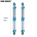 2PCS 70~120mm 1/10 Dual Springs Shock Absorber (Aluminium) Schokdemper New Enron 2Pcs Blue 120mm 
