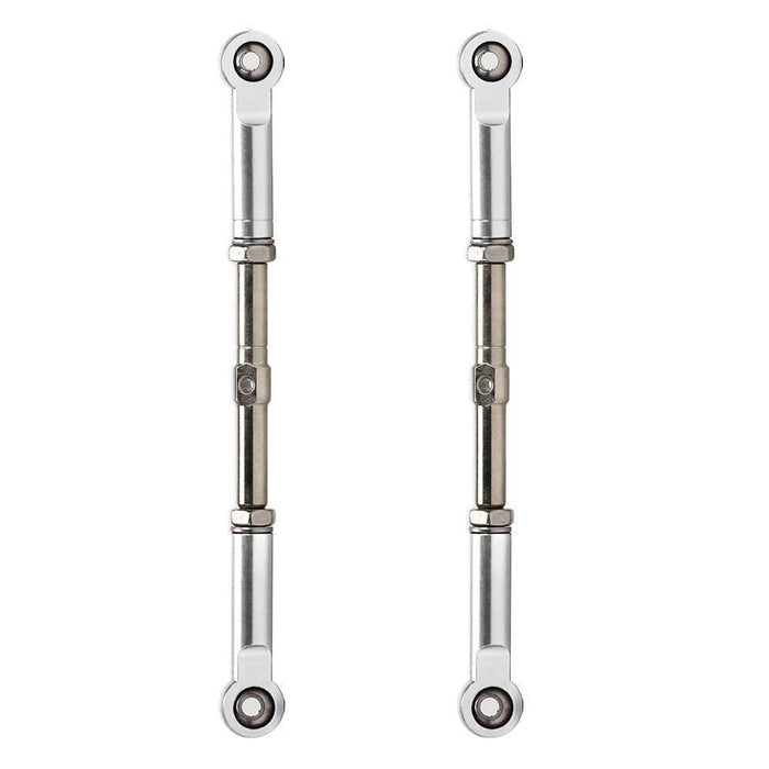 2PCS Adjustable Turnbuckles Push Rod for HPI 1/8 (Staal) 93535 - upgraderc