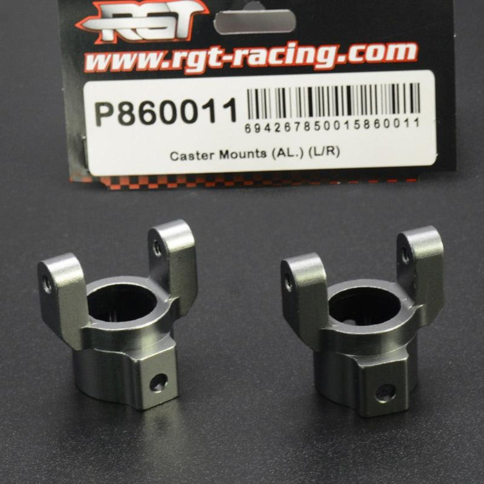 2PCS Caster Mounts for RGT EX86100 1/10 (Aluminium) P860011 - upgraderc