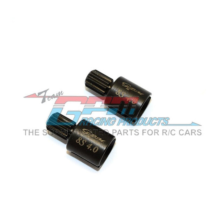 2PCS Drive Cups for Traxxas X-MAXX 8S 1/5 (Staal) 7754X - upgraderc