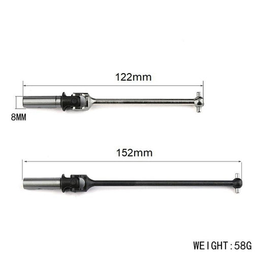 2PCS Drive Shaft CVD for Kyosho 1/8 (Metaal) MAW019 - upgraderc